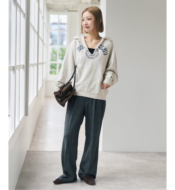 Spick and Span「《別注 / 予約》BOOK CLUB / ブッククラブ Vtg. Cut Off Sweat Hoodi」|パーカー|