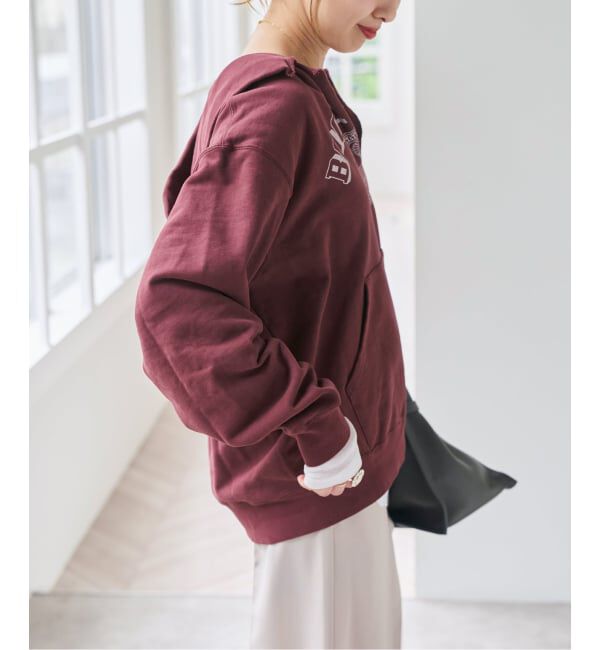 Spick and Span「《別注 / 予約》BOOK CLUB / ブッククラブ Vtg. Cut Off Sweat Hoodi」|パーカー|