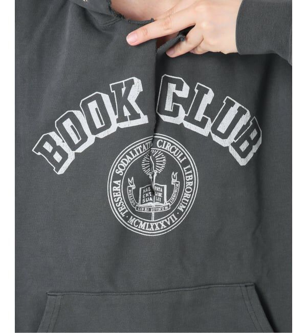 Spick and Span「《別注 / 予約》BOOK CLUB / ブッククラブ Vtg. Cut Off Sweat Hoodi」|パーカー|