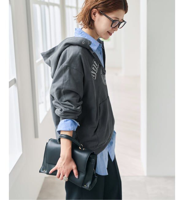 Spick and Span「《別注 / 予約》BOOK CLUB / ブッククラブ Vtg. Cut Off Sweat Hoodi」|パーカー|