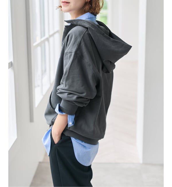 Spick and Span「《別注 / 予約》BOOK CLUB / ブッククラブ Vtg. Cut Off Sweat Hoodi」|パーカー|