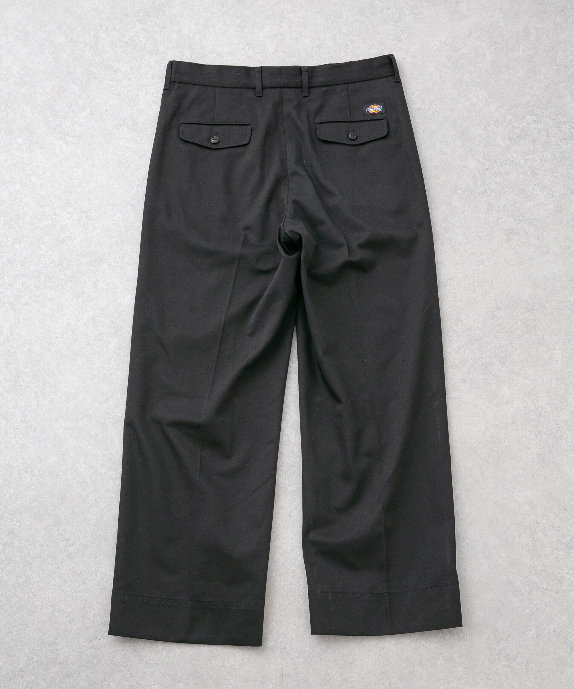 NANO universe「｢HOTEL PALACE(オテル パラス)｣ディッキーズ別注２タックワイドパンツ」|チノ|