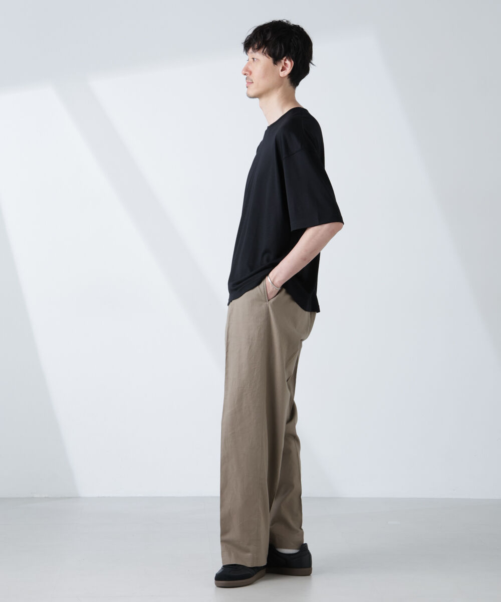 NANO universe「「ALL-DAYS COMFORT 100% WOOL」 エレガンスTEE」|Tシャツ・カットソー|
