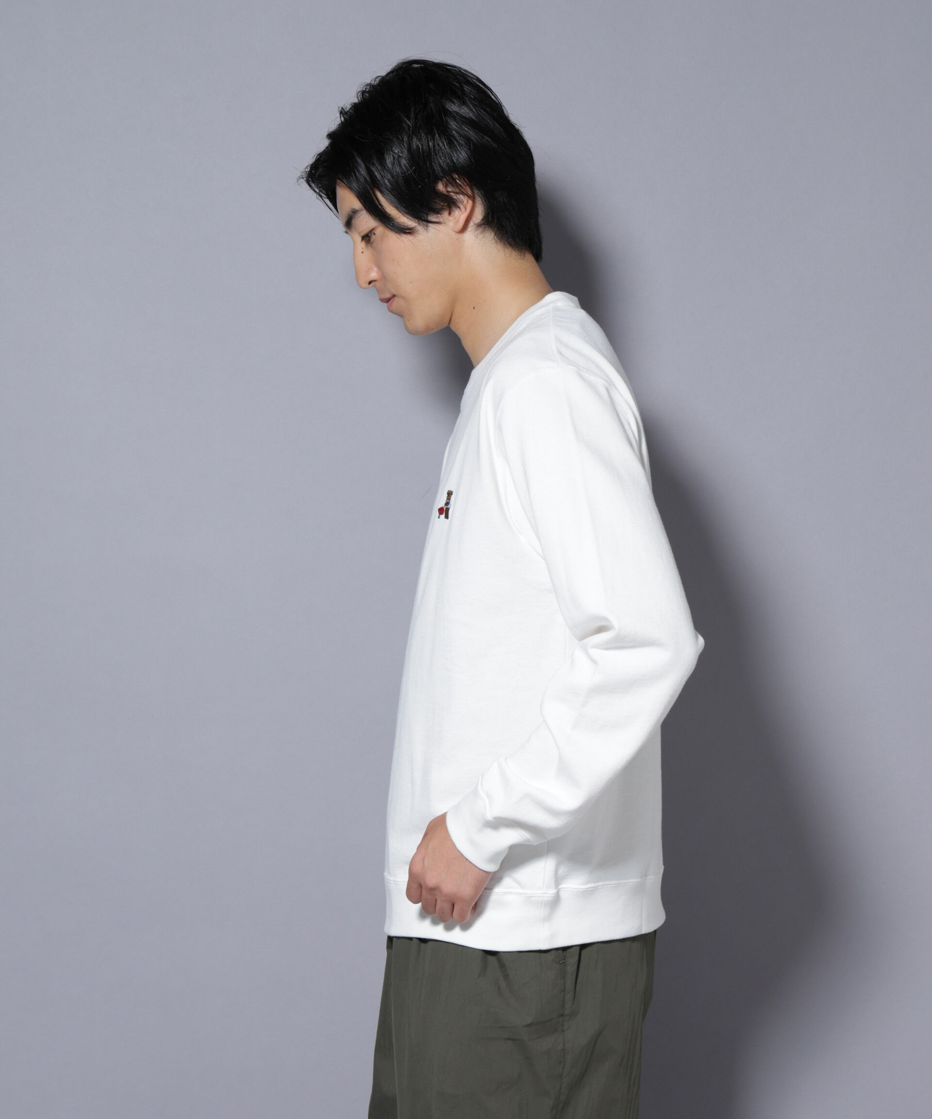 NANO universe「ナノベア ライトスウェット farmer」|Tシャツ・カットソー|