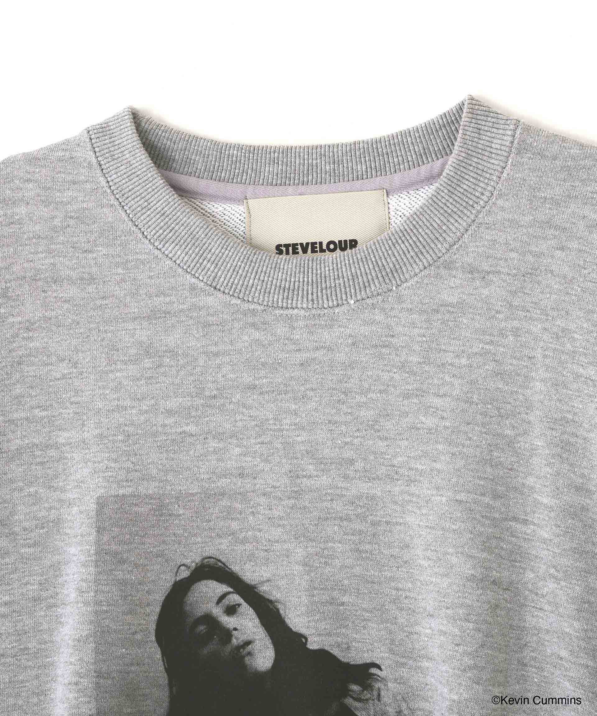 NANO universe「「STEVELOUR」Kevin Cummins&times;STEVELOURトレーナー」|Tシャツ・カットソー|