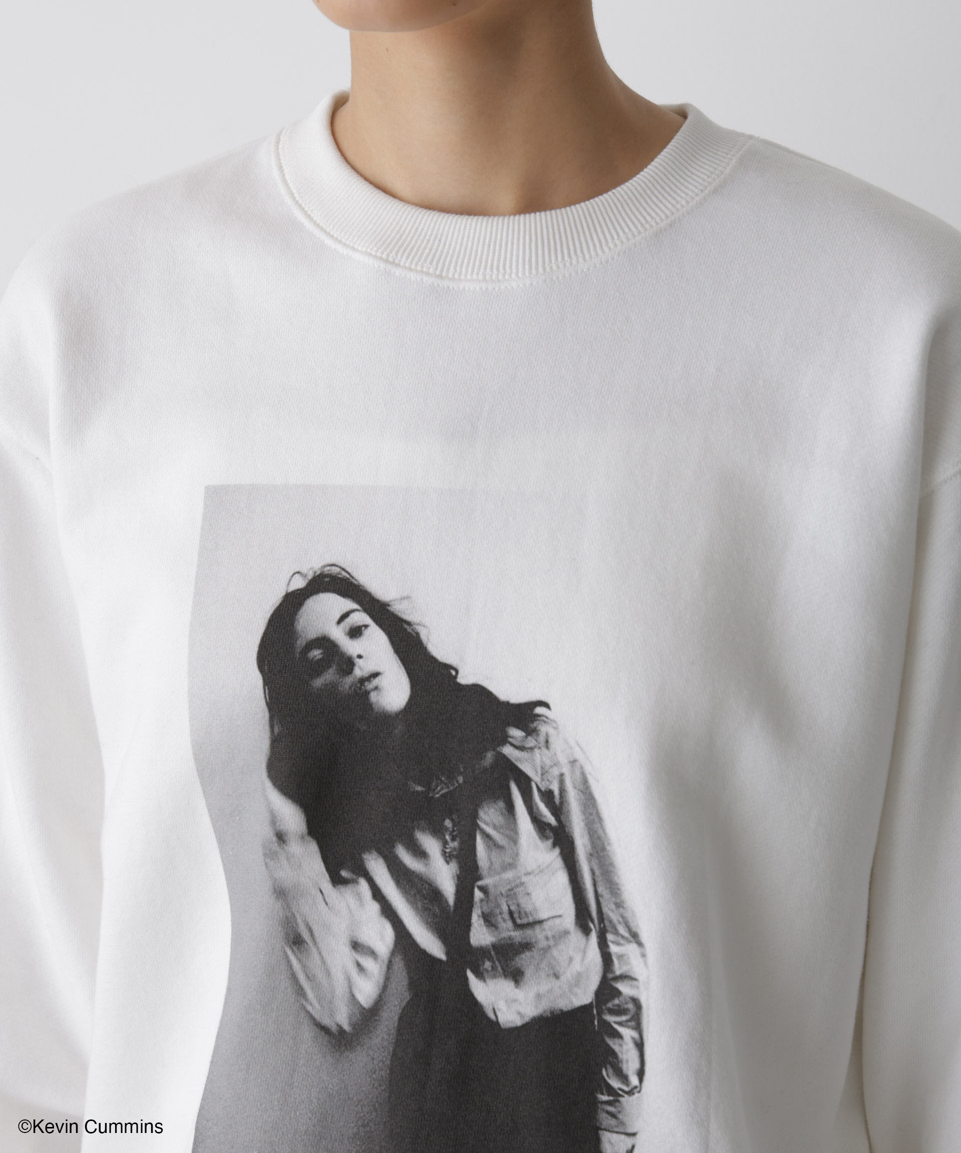 NANO universe「「STEVELOUR」Kevin Cummins&times;STEVELOURトレーナー」|Tシャツ・カットソー|