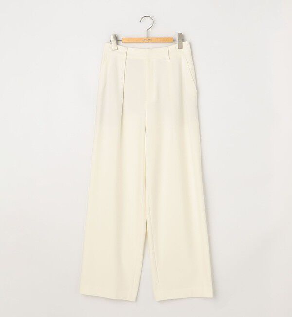 NOLLEY'S「《吸湿発熱/4サイズ展開》ウォッシャブル裏起毛タックワイドパンツ」|その他|
