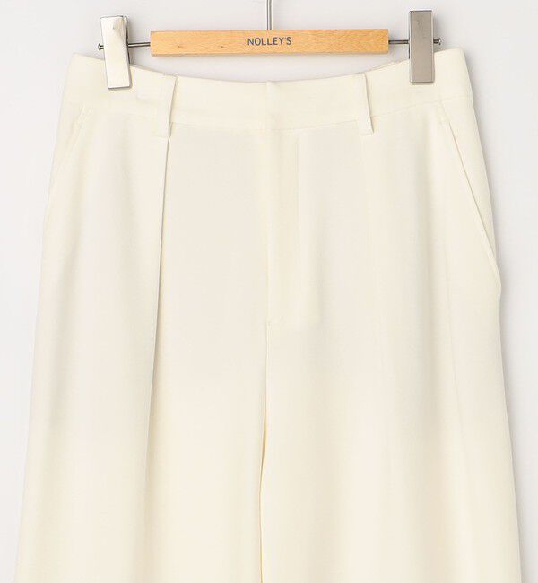 NOLLEY'S「《吸湿発熱/4サイズ展開》ウォッシャブル裏起毛タックワイドパンツ」|その他|