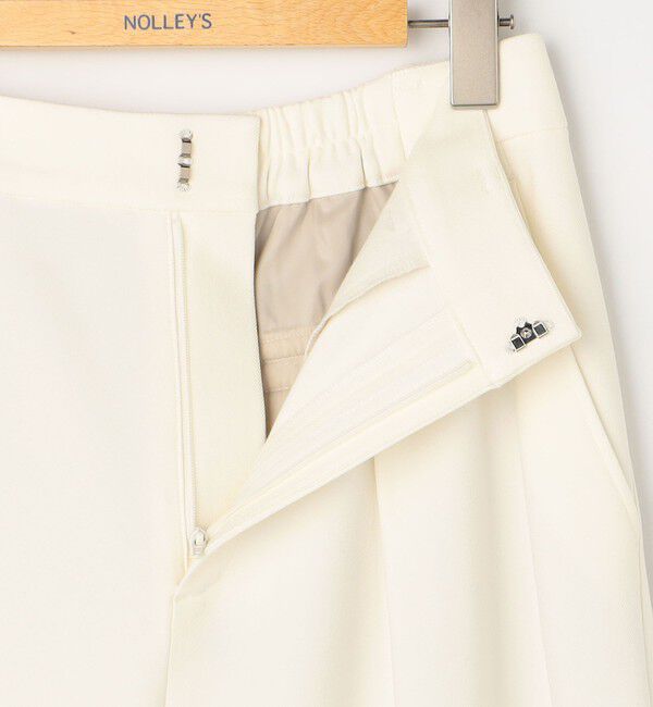 NOLLEY'S「《吸湿発熱/4サイズ展開》ウォッシャブル裏起毛タックワイドパンツ」|その他|