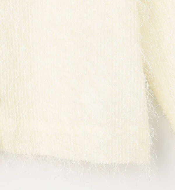 NOLLEY'S「《セットアップ対応》ウォッシャブルラメフリンジ2WAY羽織ブラウス」|シャツ・ブラウス|