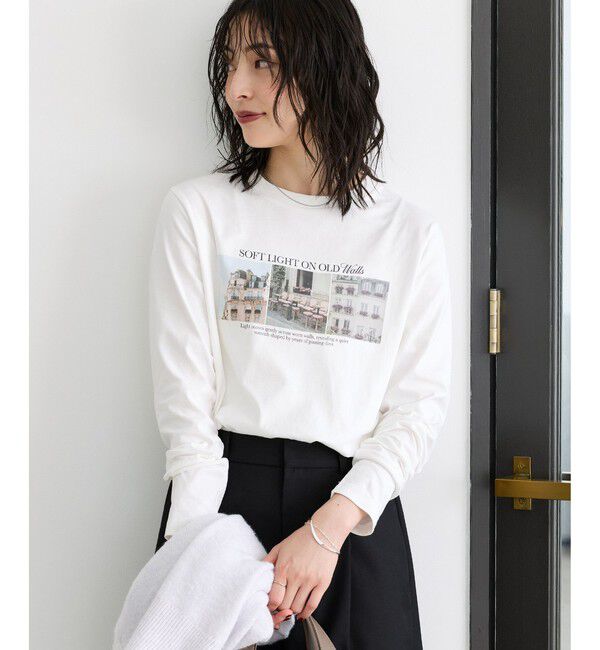 VIS「アソートプリントロングスリーブTシャツ」|Tシャツ・カットソー|