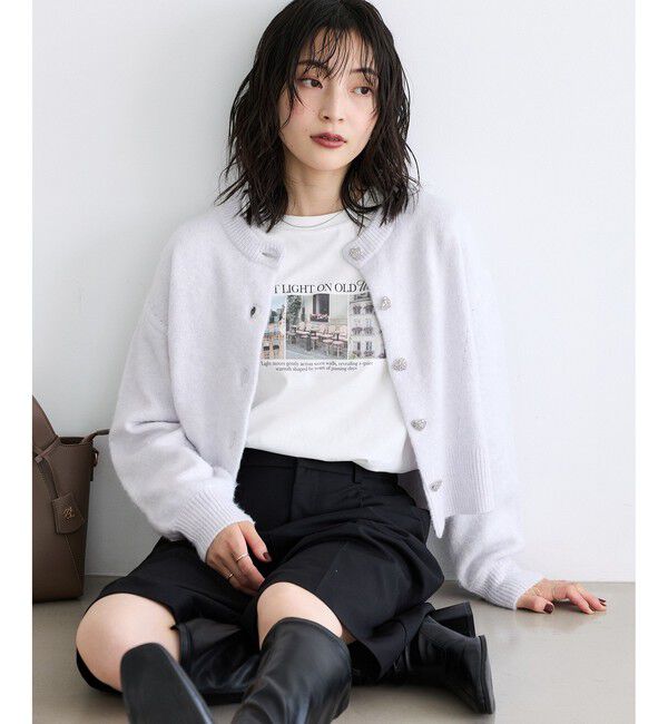 VIS「アソートプリントロングスリーブTシャツ」|Tシャツ・カットソー|