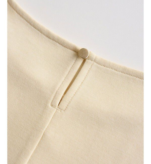 Rope&rsquo;Picnic「異素材ドッキング アシンメトリーペプラムカットトップス」|Tシャツ・カットソー|