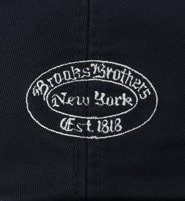  「Brooks Brothers | 〈別注〉コットンツイル ベースボールキャップ UNISEX」|キャップ・キャスケット|