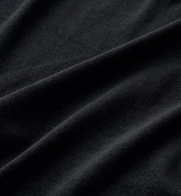  「シアーベロアドレーピーカットソー」|Tシャツ・カットソー|