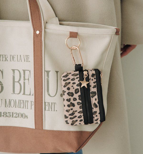  「【Yossshiiii企画】レオパード柄ミニポーチ」|その他|