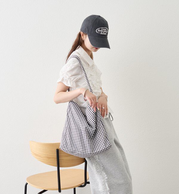  「ギンガムチェックトートBAG」|トートバッグ|