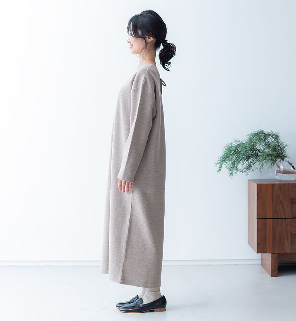 collex「レースアップ前後2WAYロングワンピース」|ワンピース|