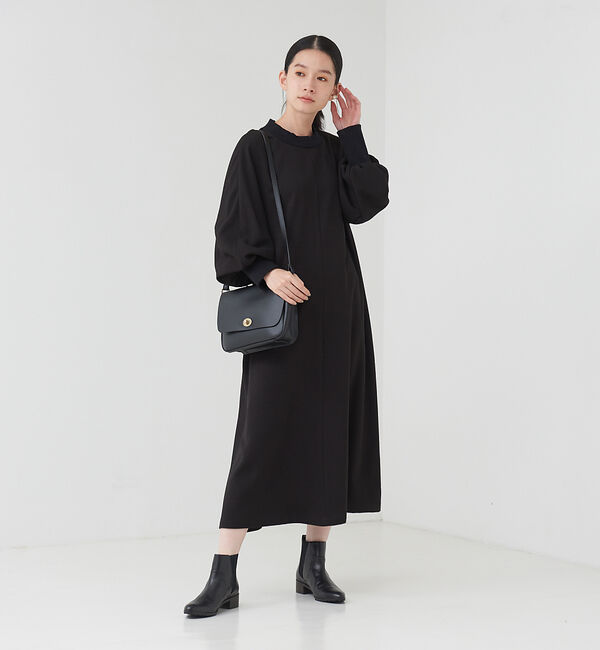 collex「【WEB限定】ウールライクツイルワンピース」|ワンピース|