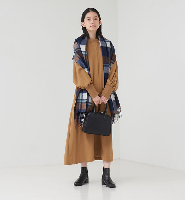 collex「【WEB限定】ウールライクツイルワンピース」|ワンピース|