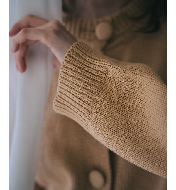 SELFIST「【kariさんコラボ】レース衿カーデ&times;ミニスカートSET」|ニット・セーター|