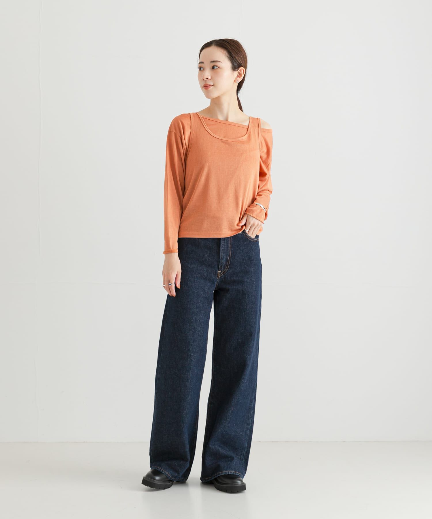 URBAN RESEARCH「ルーズシアーカットソー」|Tシャツ・カットソー|