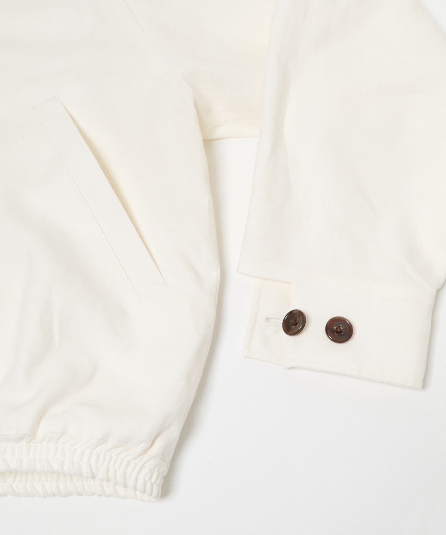 URBAN RESEARCH DOORS「FUJI　LINEN RAGLAN BLOUSON」|ブルゾン・スタジャン|