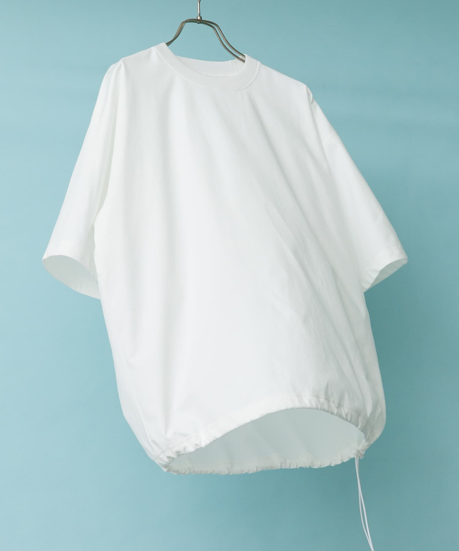 URBAN RESEARCH DOORS「『吸水速乾/接触冷感/ｲｰｼﾞｰｹｱ』ｸｲｯｸﾄﾞﾗｲ ﾄﾞﾛｽﾄｼｮ 」|Tシャツ・カットソー|ホワイト