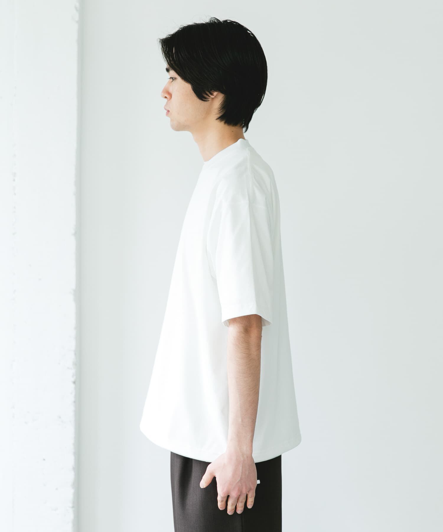 URBAN RESEARCH DOORS「『吸水速乾/接触冷感/ｲｰｼﾞｰｹｱ』ｸｲｯｸﾄﾞﾗｲ ﾄﾞﾛｽﾄｼｮ 」|Tシャツ・カットソー|