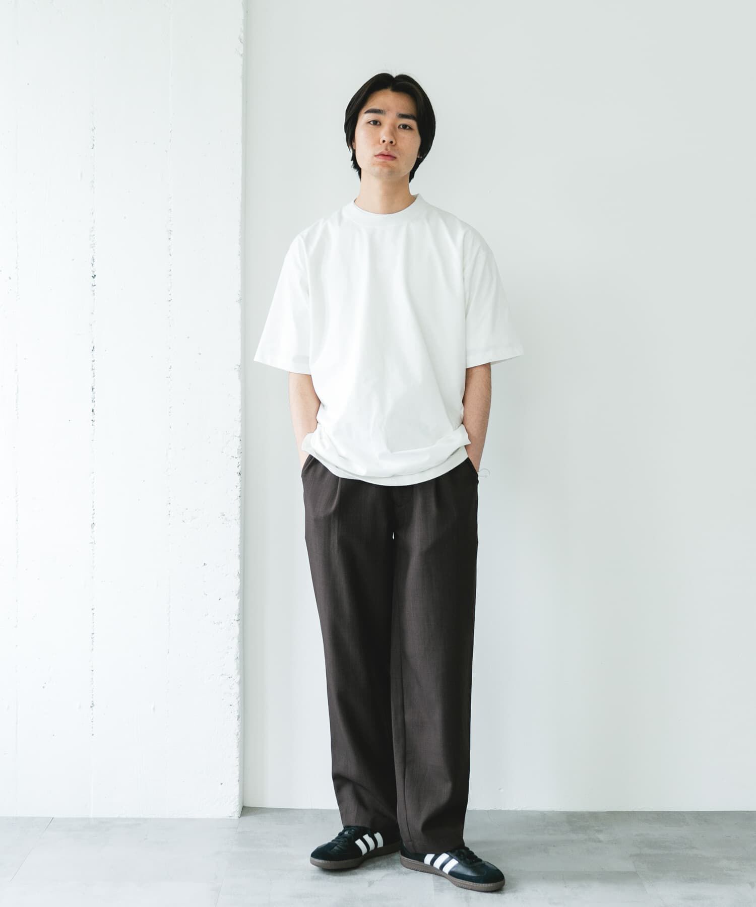 URBAN RESEARCH DOORS「『吸水速乾/接触冷感/ｲｰｼﾞｰｹｱ』ｸｲｯｸﾄﾞﾗｲ ﾄﾞﾛｽﾄｼｮ 」|Tシャツ・カットソー|