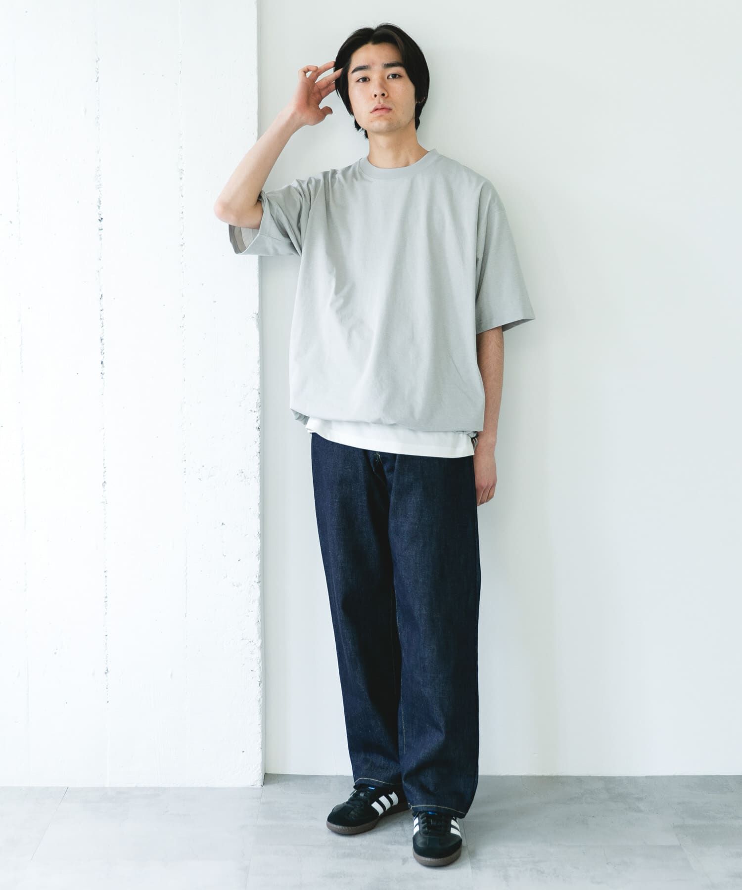 URBAN RESEARCH DOORS「『吸水速乾/接触冷感/ｲｰｼﾞｰｹｱ』ｸｲｯｸﾄﾞﾗｲ ﾄﾞﾛｽﾄｼｮ 」|Tシャツ・カットソー|