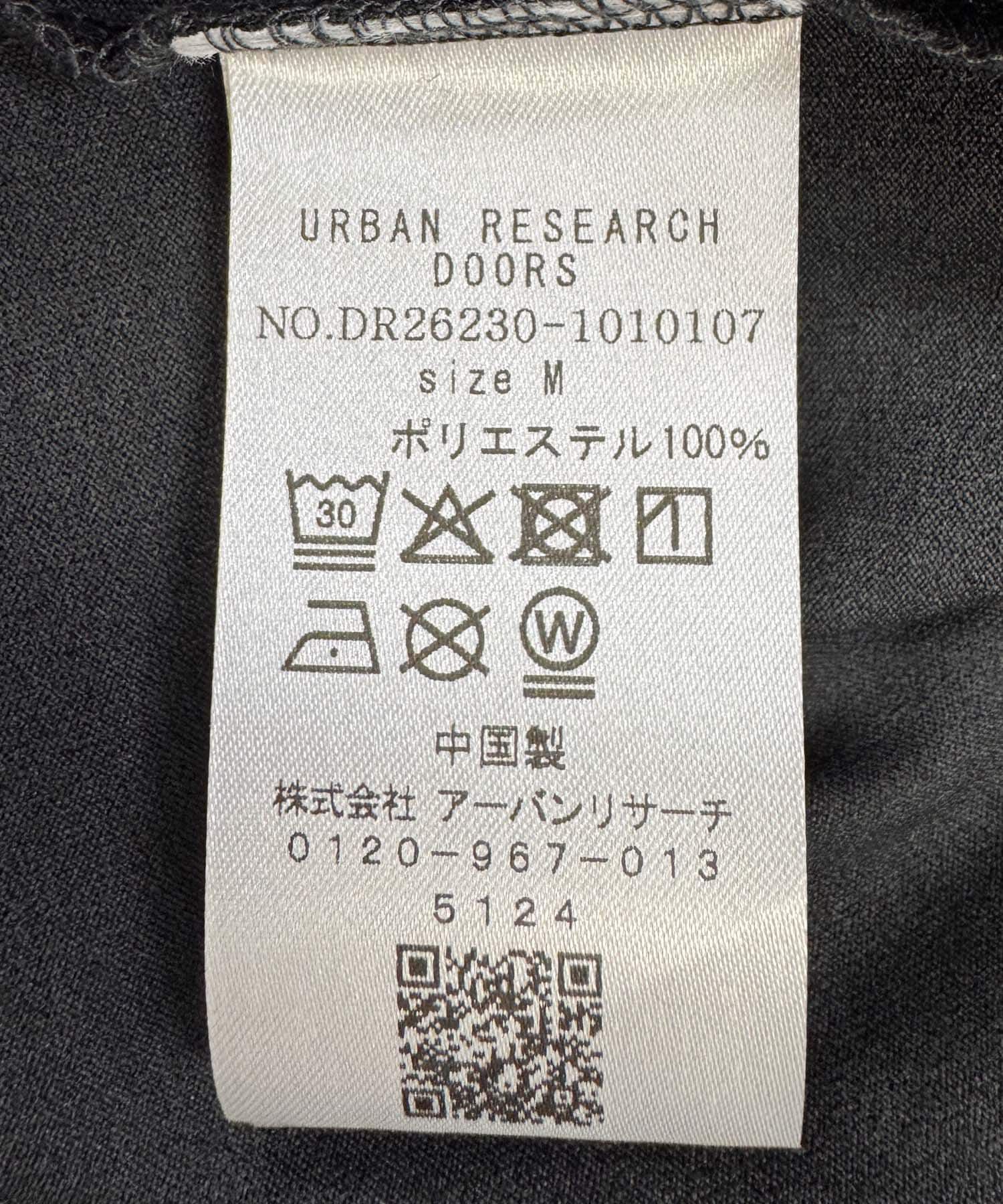 URBAN RESEARCH DOORS「『吸水速乾/接触冷感/ｲｰｼﾞｰｹｱ』ｸｲｯｸﾄﾞﾗｲ ﾄﾞﾛｽﾄｼｮ 」|Tシャツ・カットソー|