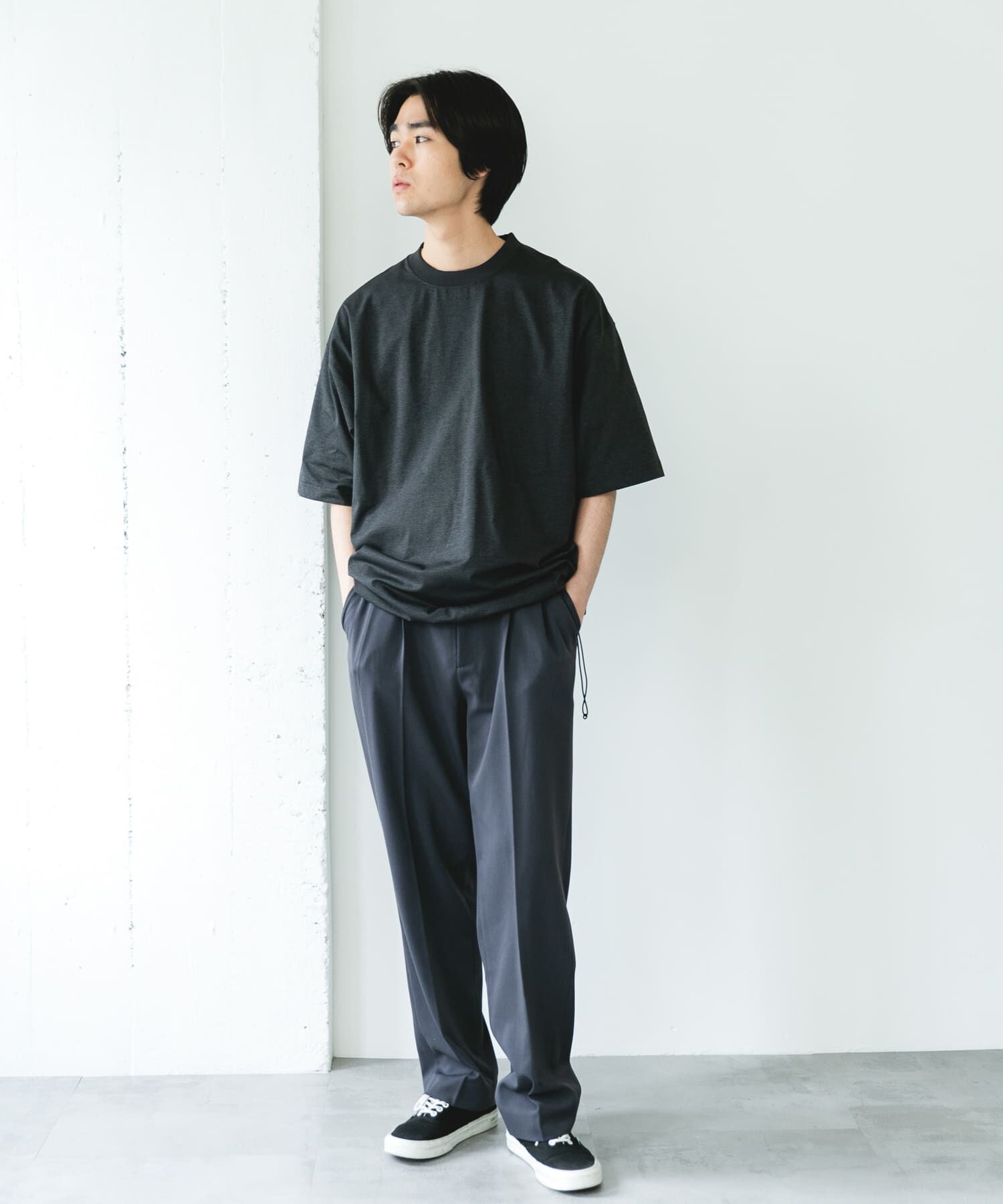 URBAN RESEARCH DOORS「『吸水速乾/接触冷感/ｲｰｼﾞｰｹｱ』ｸｲｯｸﾄﾞﾗｲ ﾄﾞﾛｽﾄｼｮ 」|Tシャツ・カットソー|