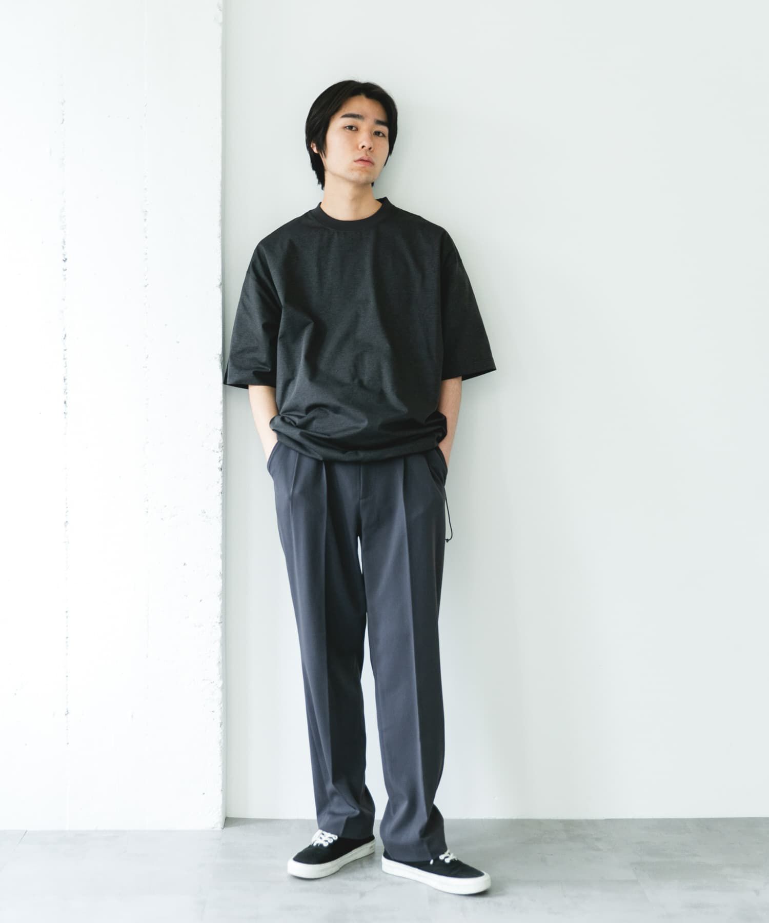 URBAN RESEARCH DOORS「『吸水速乾/接触冷感/ｲｰｼﾞｰｹｱ』ｸｲｯｸﾄﾞﾗｲ ﾄﾞﾛｽﾄｼｮ 」|Tシャツ・カットソー|