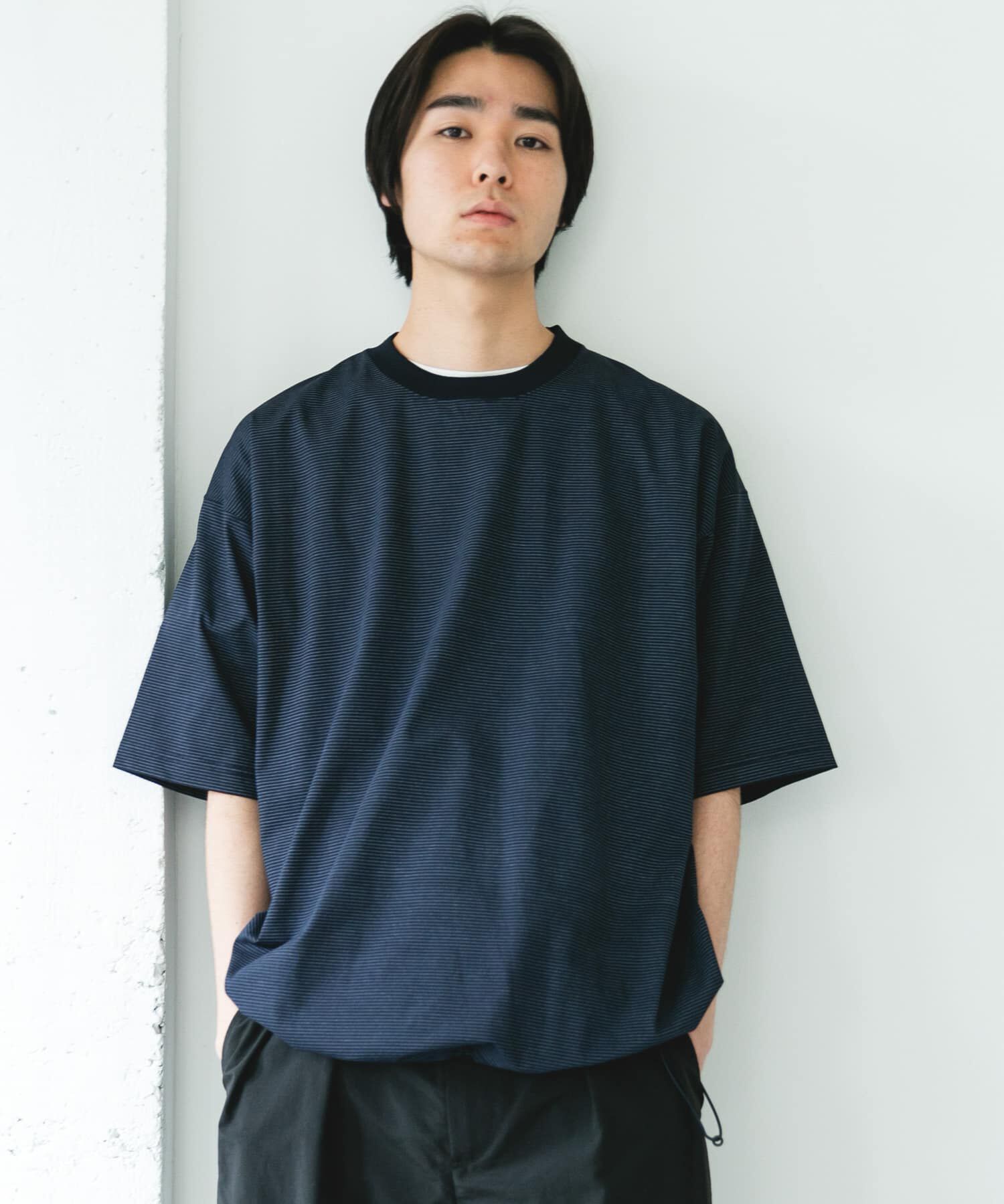 URBAN RESEARCH DOORS「『吸水速乾/接触冷感/ｲｰｼﾞｰｹｱ』ｸｲｯｸﾄﾞﾗｲ ﾄﾞﾛｽﾄｼｮ 」|Tシャツ・カットソー|