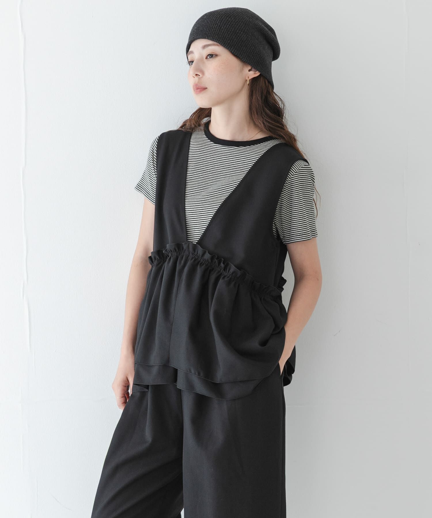 Sonny Label 「ペプラムフリルアソートオールインワン」|オールインワン|
