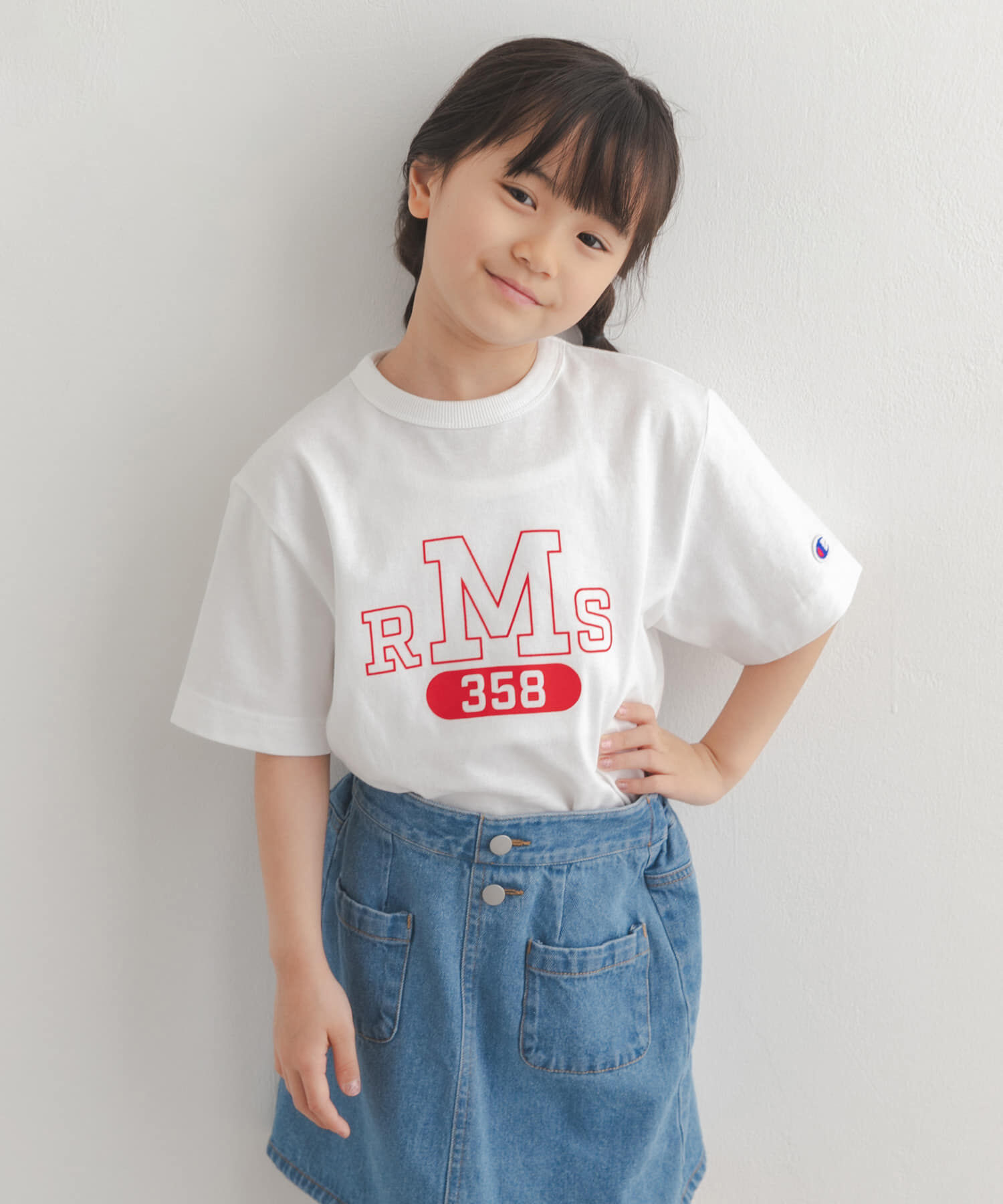 URBAN RESEARCH DOORS「『別注』CHAMPION&times;DOORS　RMS Tシャツ(KIDS)」|その他|