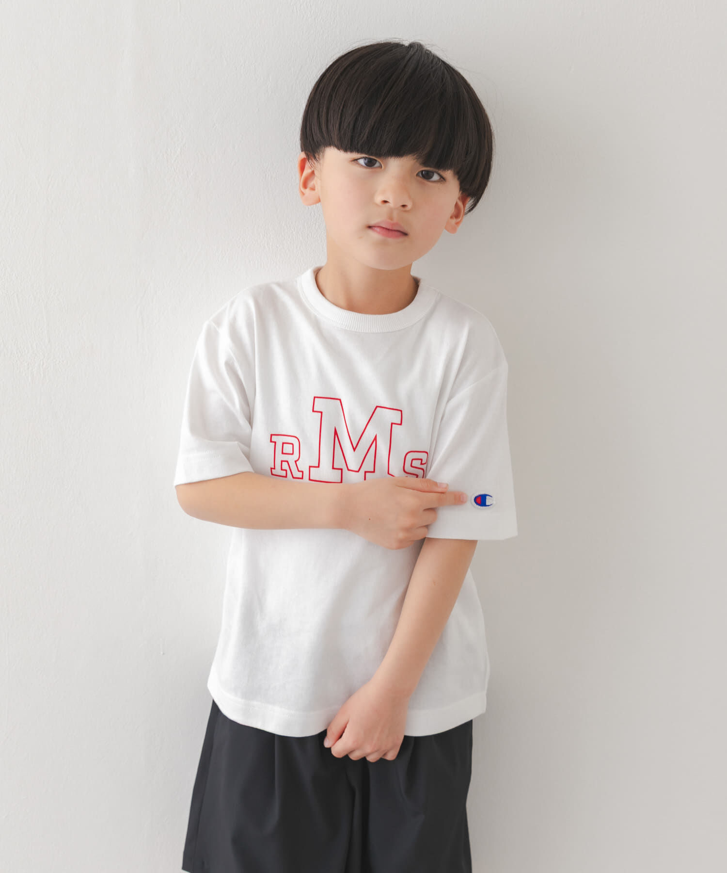 URBAN RESEARCH DOORS「『別注』CHAMPION&times;DOORS　RMS Tシャツ(KIDS)」|その他|