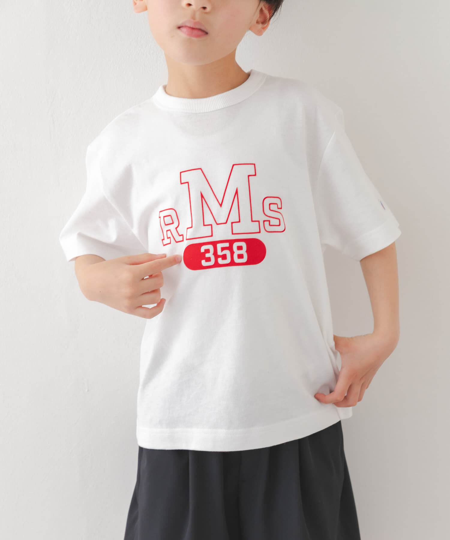 URBAN RESEARCH DOORS「『別注』CHAMPION&times;DOORS　RMS Tシャツ(KIDS)」|その他|
