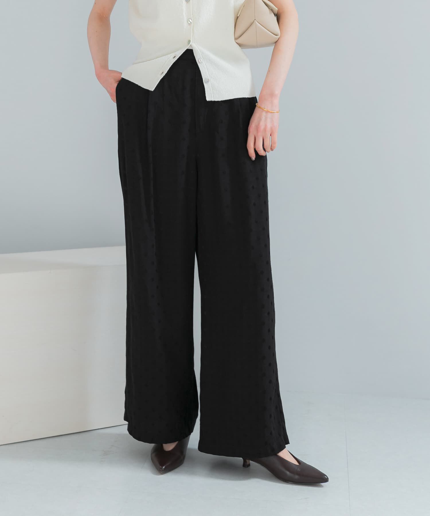 URBAN RESEARCH ROSSO「サテンドットパンツ」|その他|