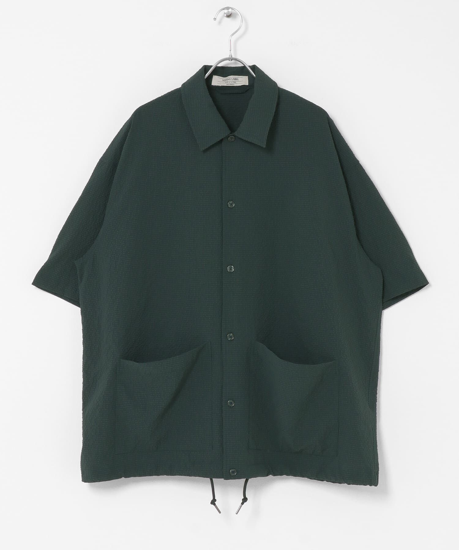 Sonny Label 「シアサッカーショートスリーブコーチシャツ」|シャツ・ブラウス|
