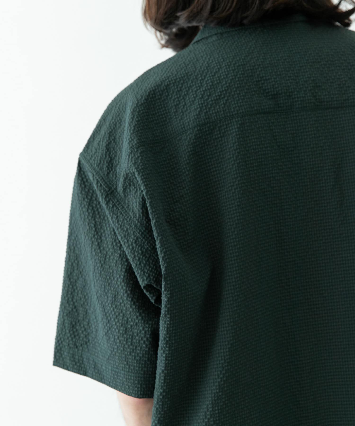 Sonny Label 「シアサッカーショートスリーブコーチシャツ」|シャツ・ブラウス|