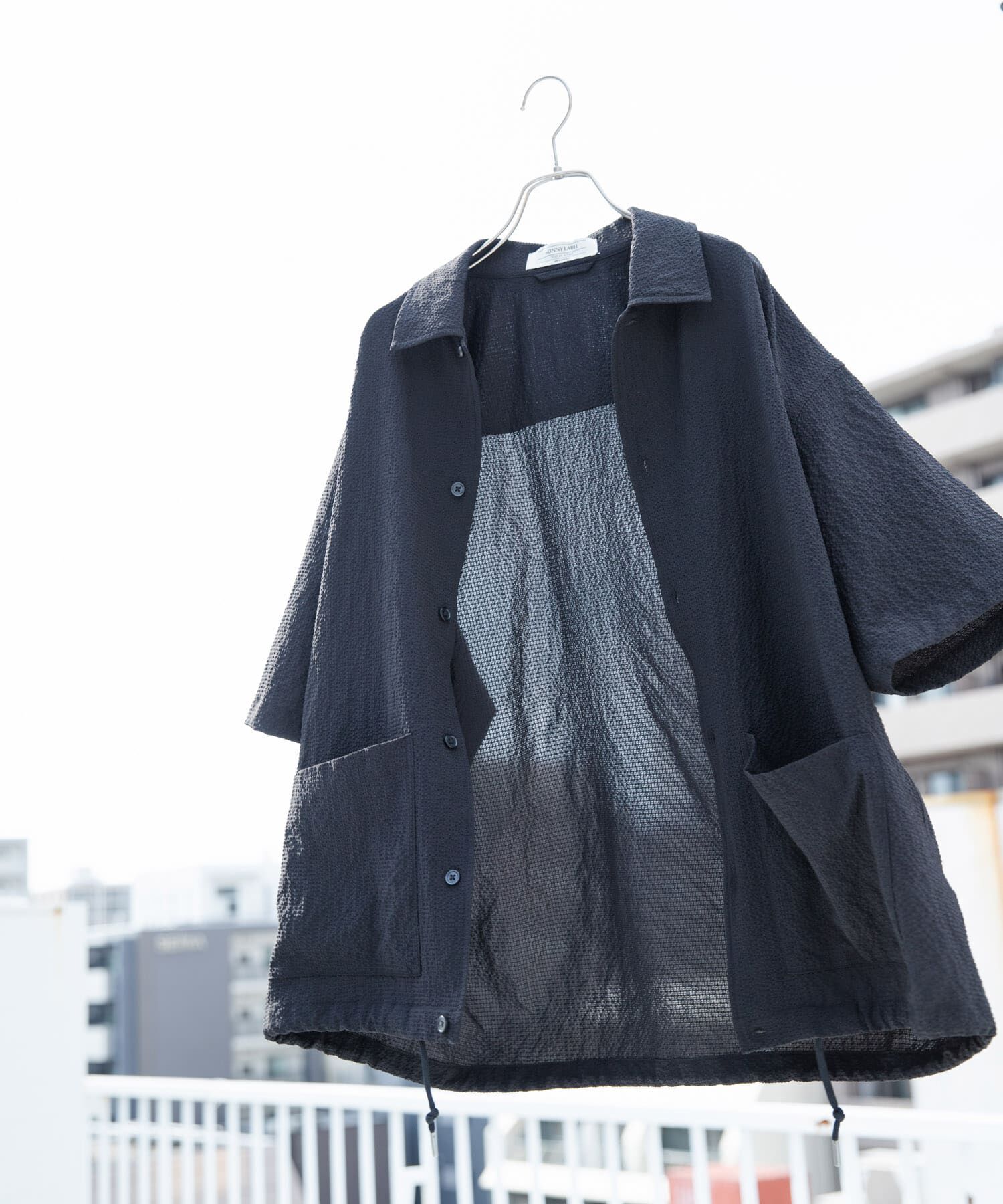 Sonny Label 「シアサッカーショートスリーブコーチシャツ」|シャツ・ブラウス|