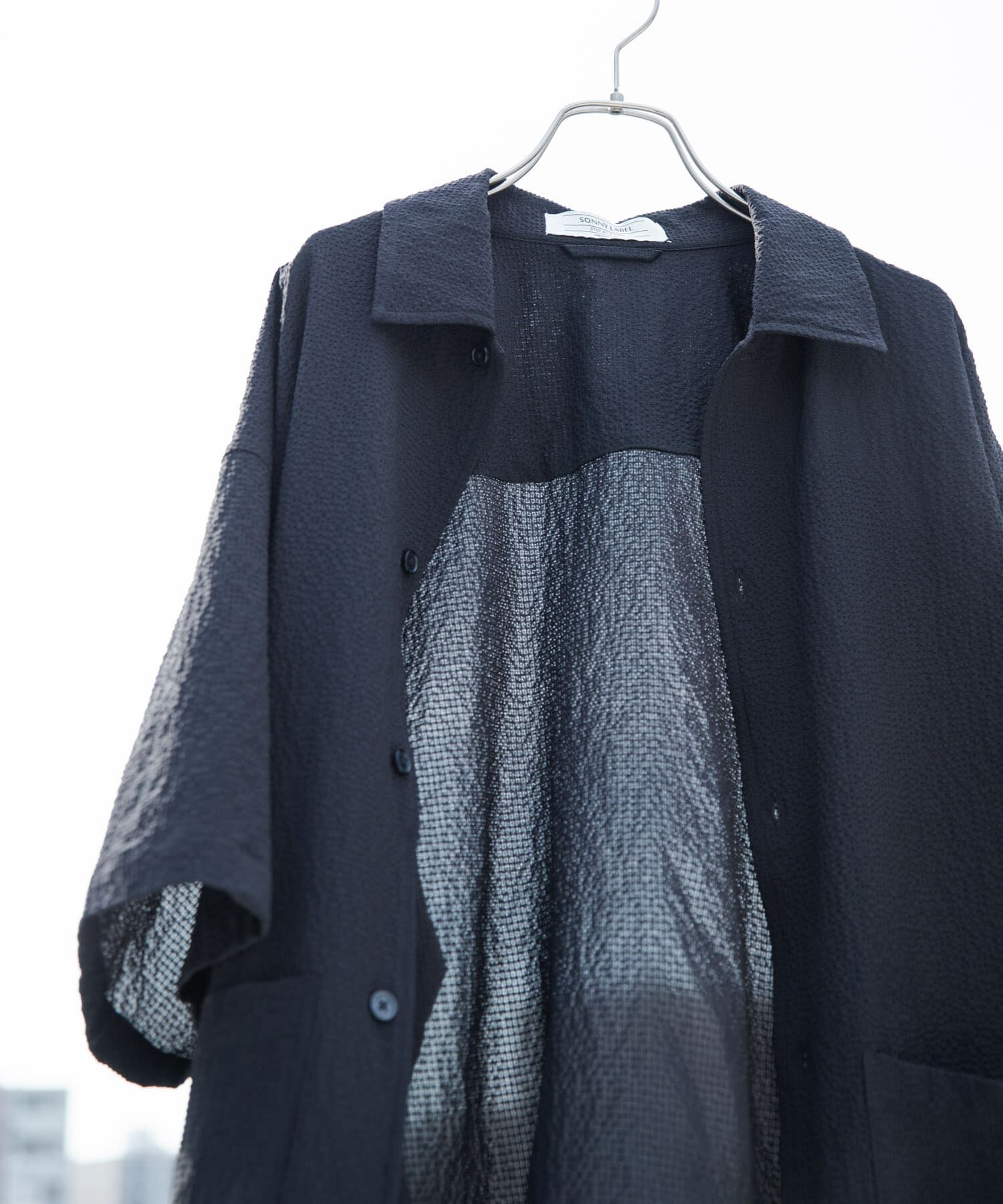 Sonny Label 「シアサッカーショートスリーブコーチシャツ」|シャツ・ブラウス|