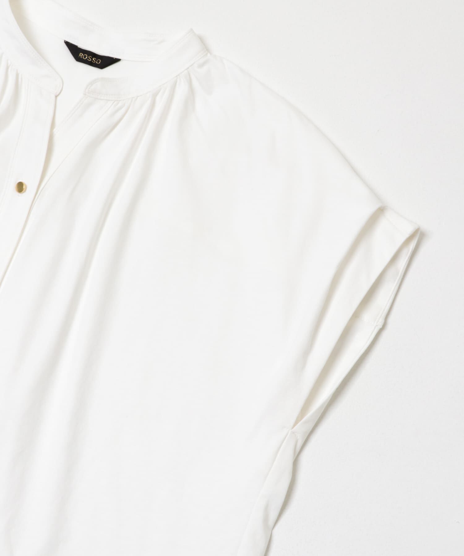 URBAN RESEARCH ROSSO「『WEB/一部店舗限定』汗染防止デザインボタンカットブラウス」|シャツ・ブラウス|