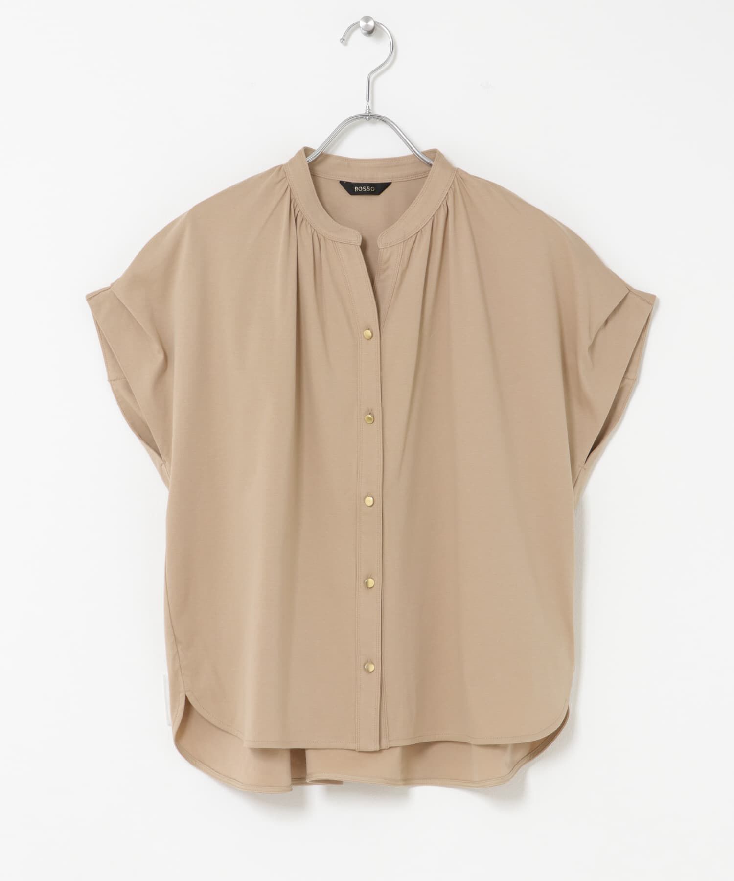 URBAN RESEARCH ROSSO「『WEB/一部店舗限定』汗染防止デザインボタンカットブラウス」|シャツ・ブラウス|