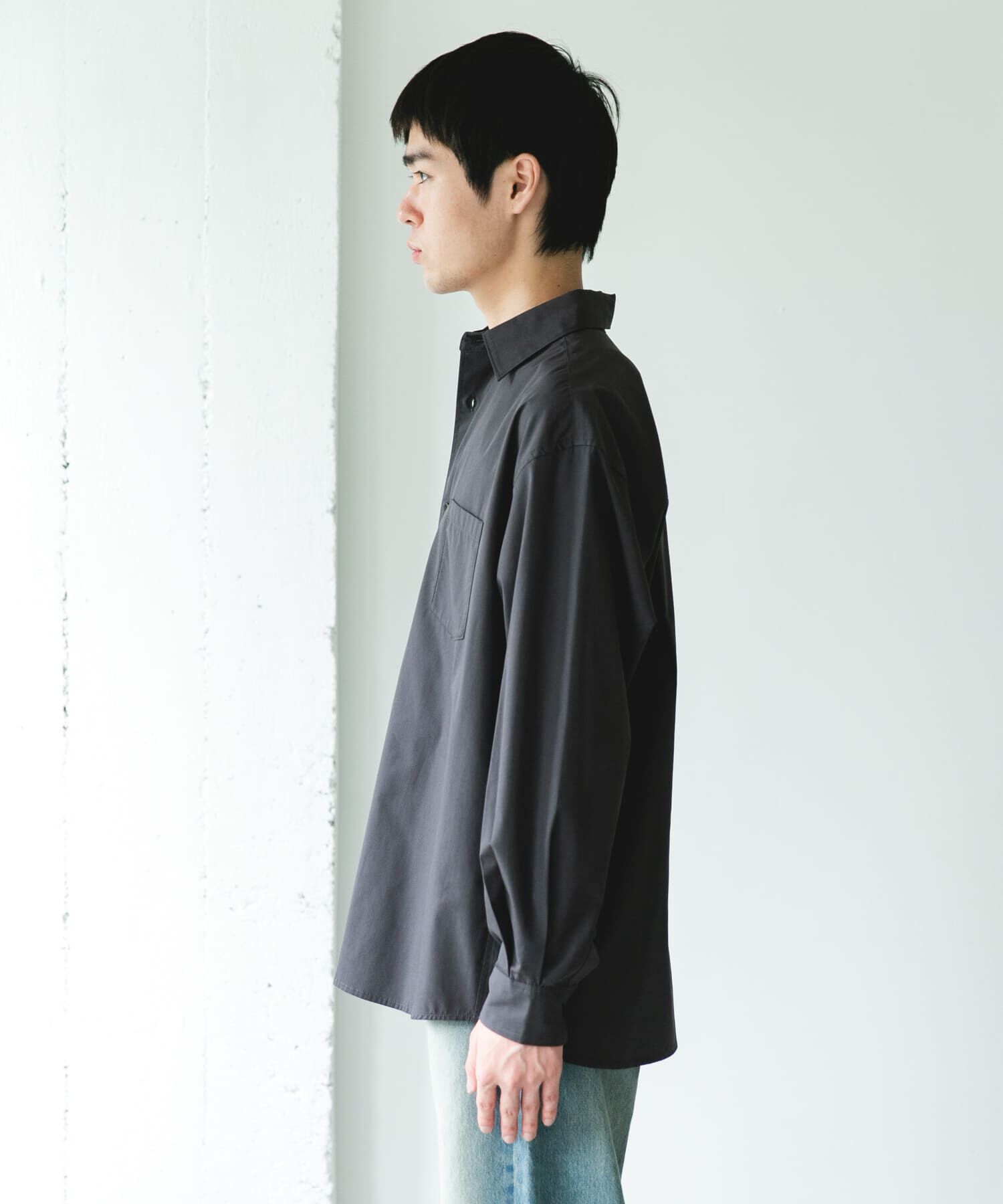 URBAN RESEARCH DOORS「『速乾/イージーケア/UVカット』『URTECH』Aircare ロングスリーブシャツ 26AW」|シャツ・ブラウス|