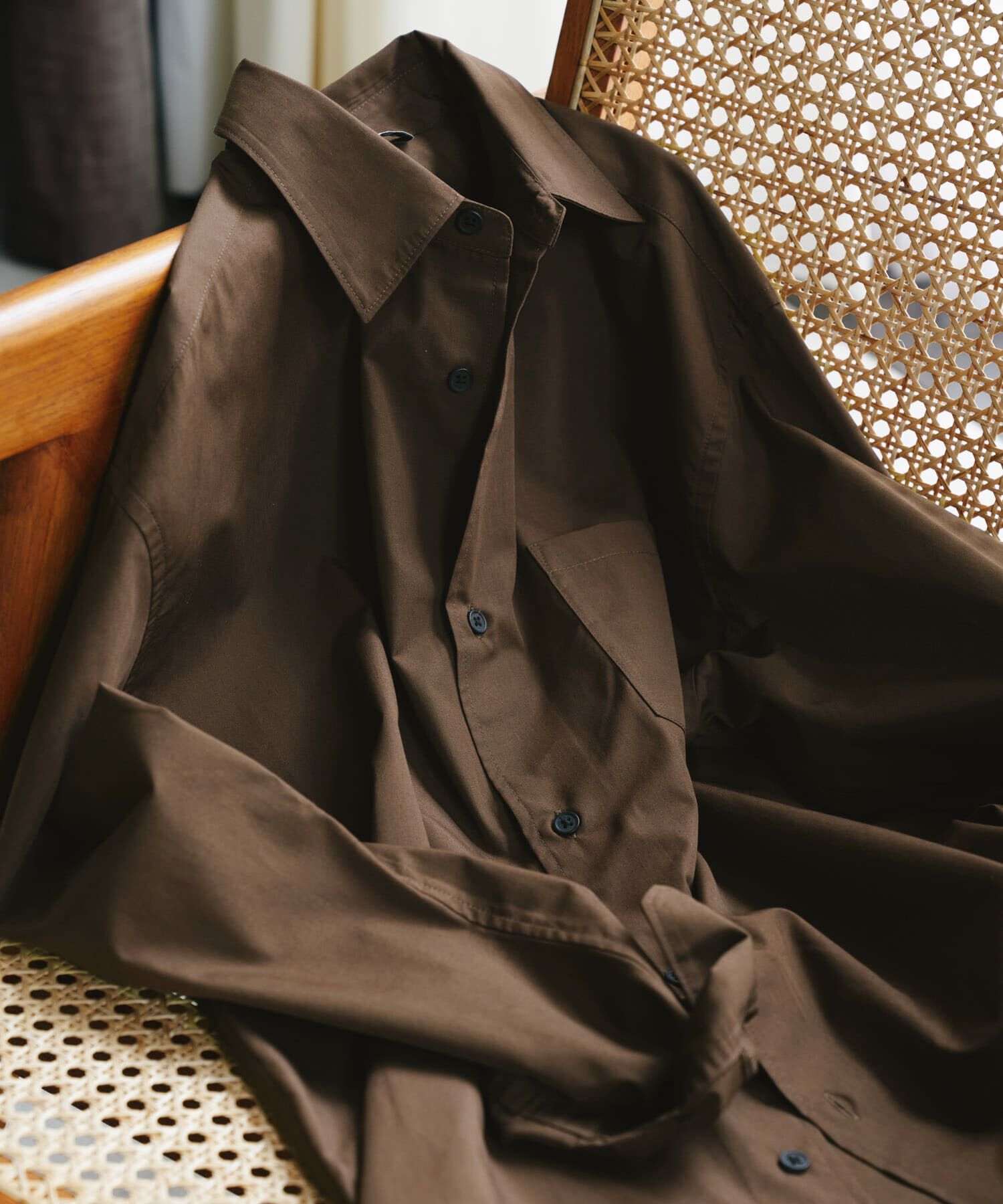 URBAN RESEARCH DOORS「『速乾/イージーケア/UVカット』『URTECH』Aircare ロングスリーブシャツ 26AW」|シャツ・ブラウス|