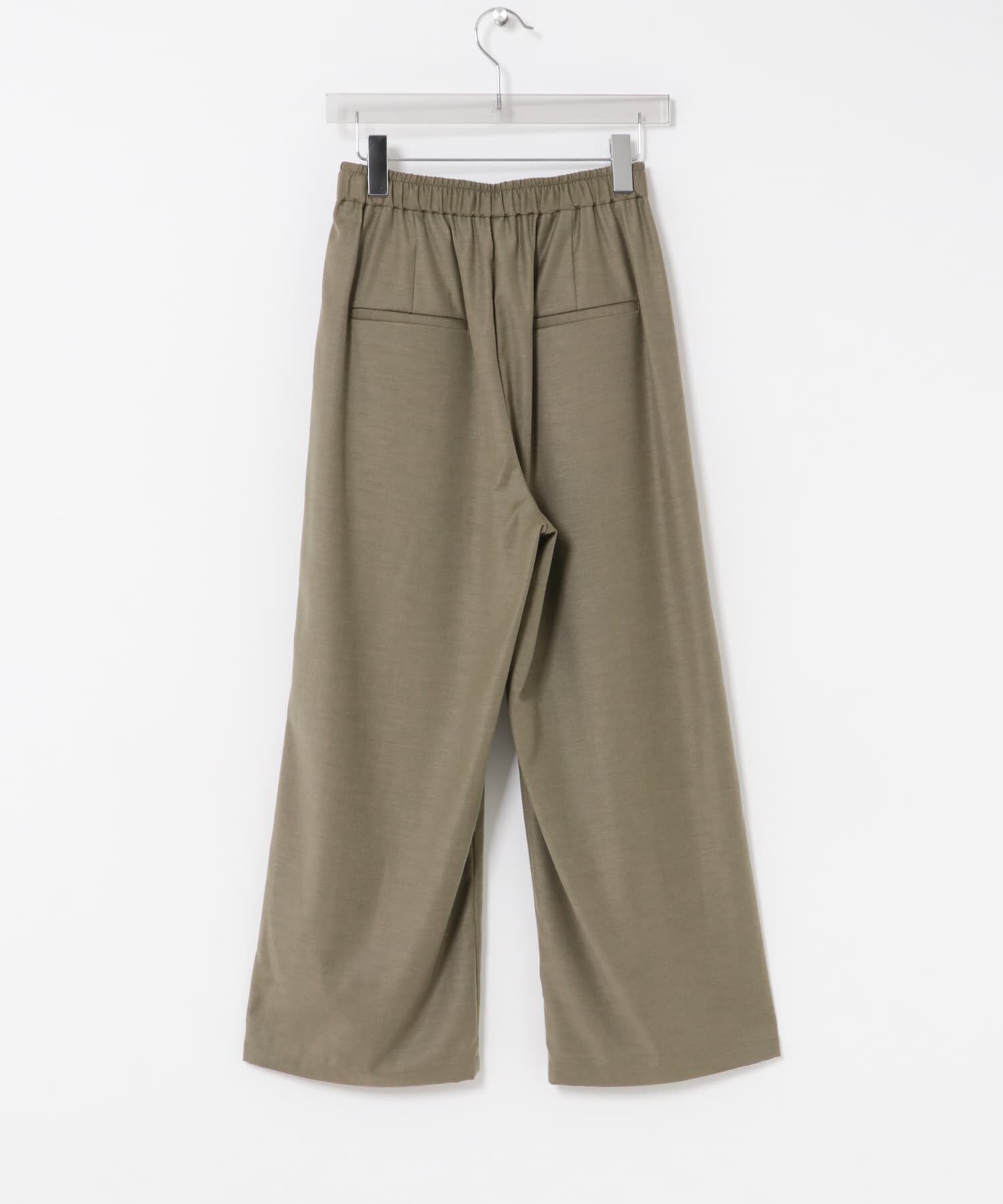 URBAN RESEARCH「『UR TECH SMOOTHLUXE』ウール混タックギャザーストレートパンツ」|その他|
