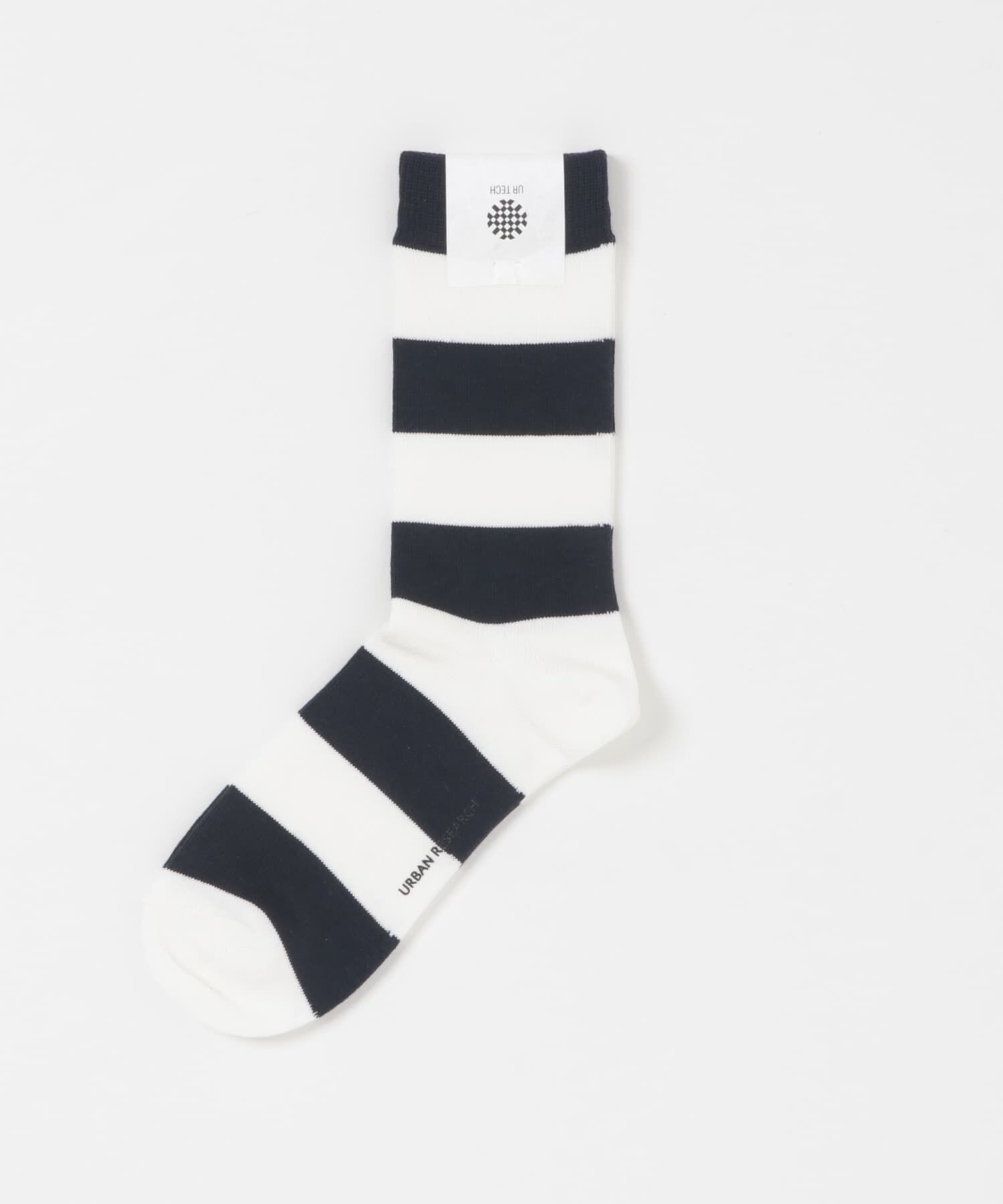 URBAN RESEARCH「『UR TECH』ワイドピッチボーダーソックス」|ソックス|